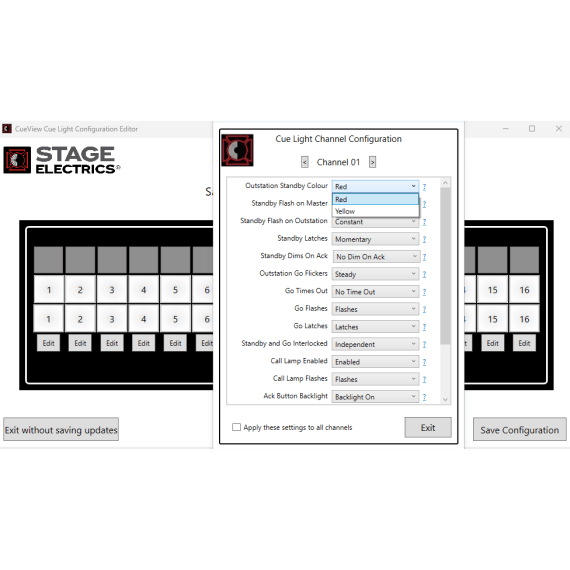Stage Electrics  TheatreCue PC Interface Kit for CallQ Pro + CueVue Software