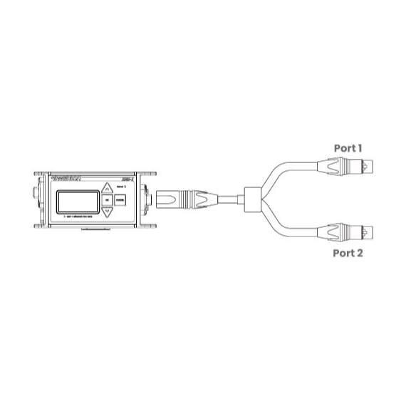 Swisson 10 90 42 XAC-Y-Cable DMX Y-Cable for XND-1 for 2x DMX Universes