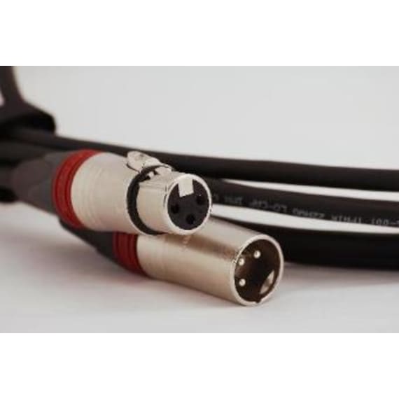 StageCable DMX 3pin Cable + XLR 3pin Plug & Socket - 10m