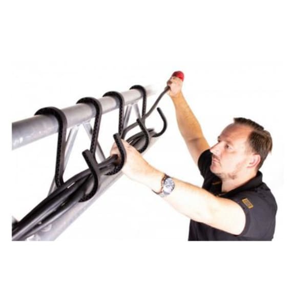 RIHAG48501 48 x 50mm Cable Hook Black 