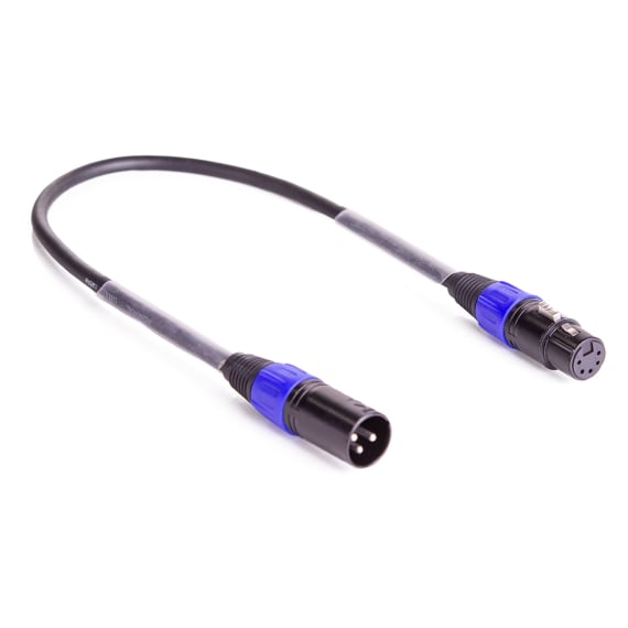 Admiral Staging KCXAX5938 DMX Cable Adapter 3M-5F XLR - 50cm