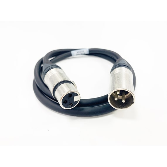 StageCable XLR Starquad Signal Cable + 3pin Plug & Socket -10m