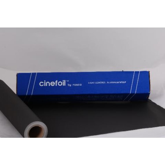 Rosco 360113 Cinefoil Black - 300mm x 15.2m