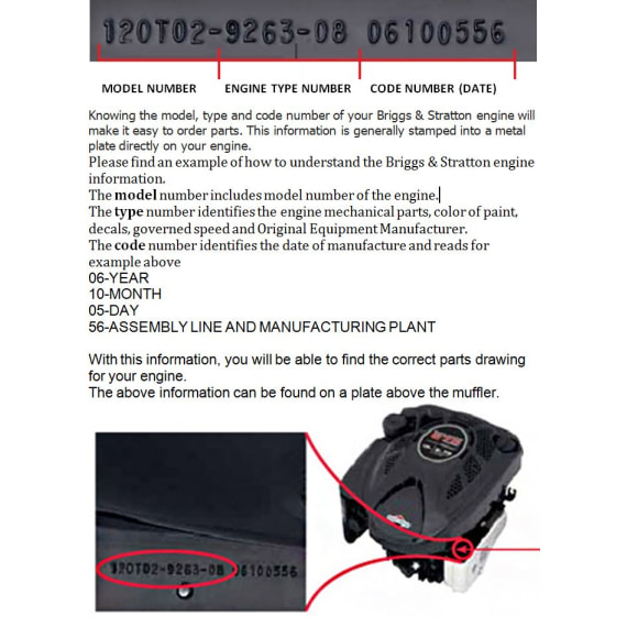 Briggs And Stratton Part Number - Screw