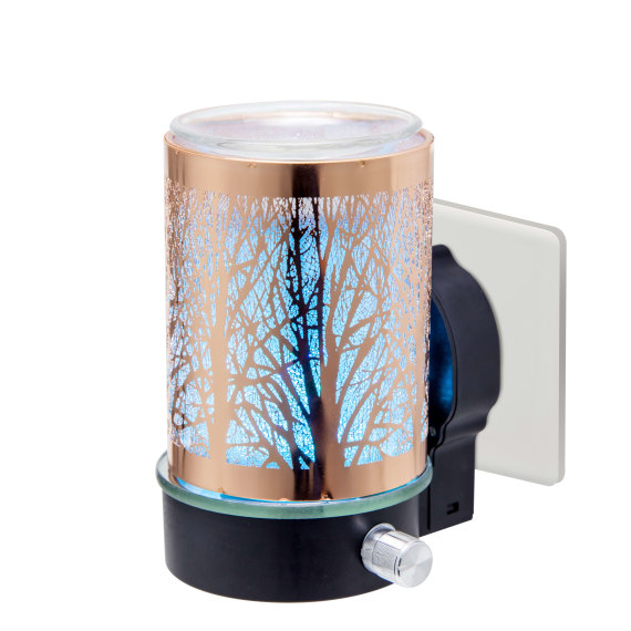 Tree Led Plug In Rose Gold