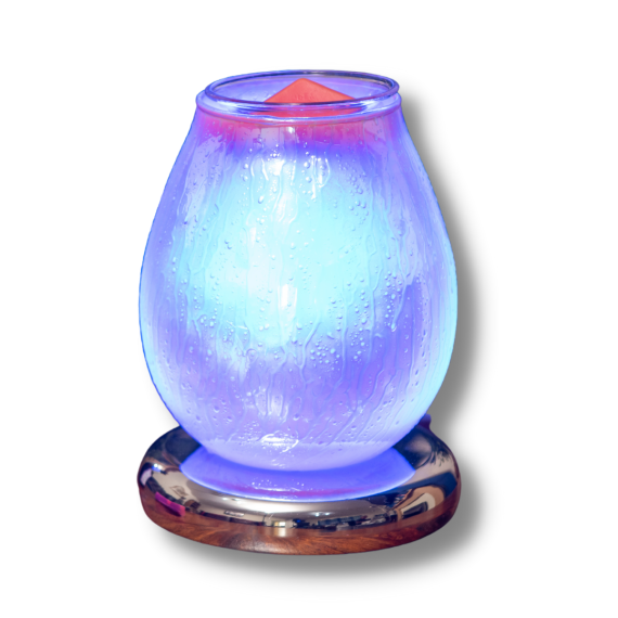 Pink Colour Changing Water Droplet Lamp