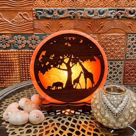 Safari Salt Lamp