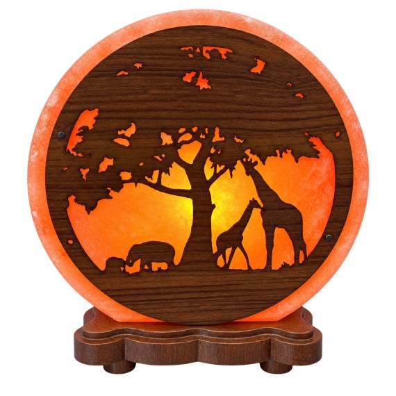 Safari Salt Lamp