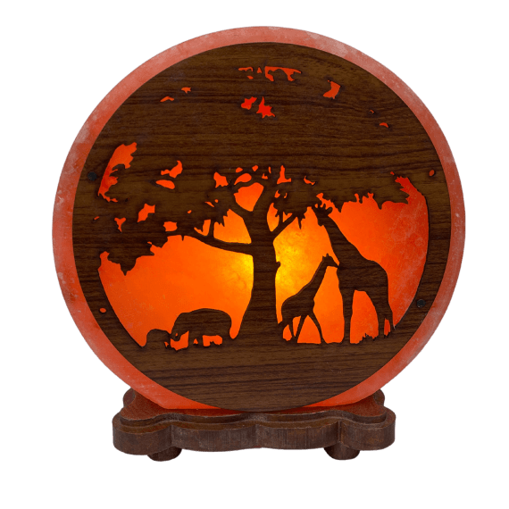 Safari Salt Lamp