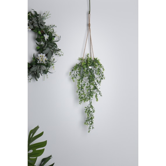 Persephone Hanging Plant - total 88cm Height