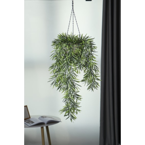 Gyasi Hanging Plant, total 84cm Height