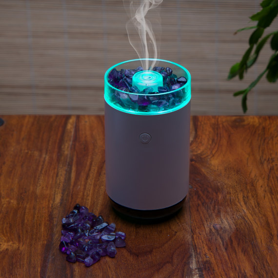 Chakra Crystal Diffuser wt Amethyst