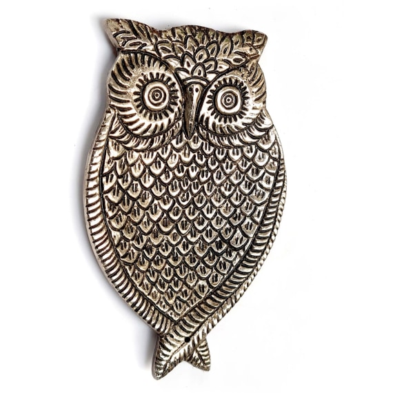 Owl Aluminium Incense holder