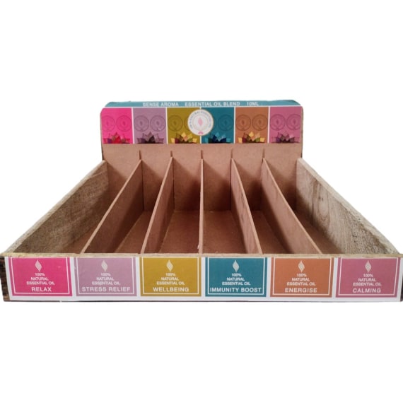 Wooden Tray For Essential Oils  