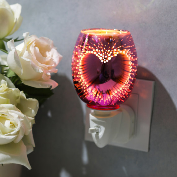 Heart 3D Plug In Warmer