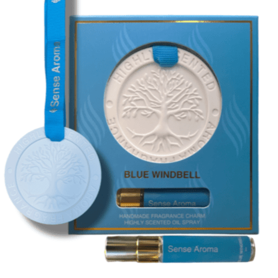 Blue Windbell Fragrance Charm 