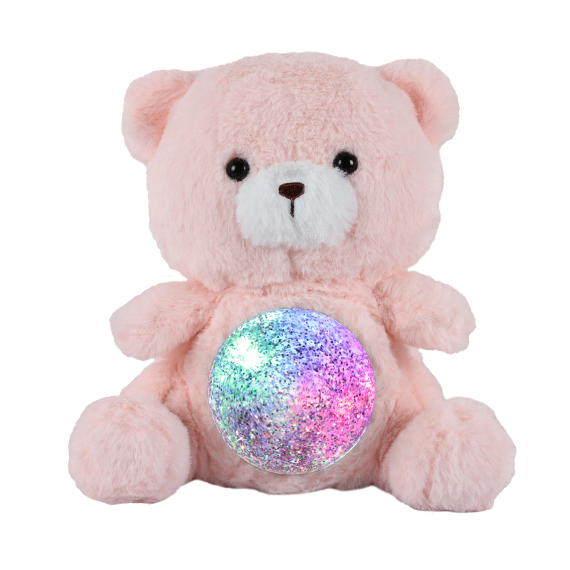 Rosie The Teddy - Magic Belly wt Glitter Ball