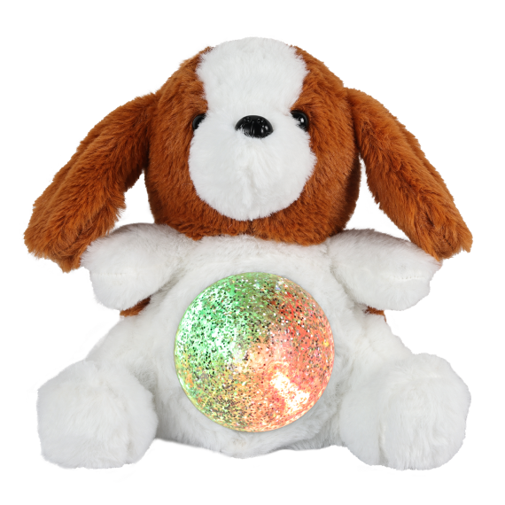 Charlie The Puppy - Magic Belly wt Glitter Ball