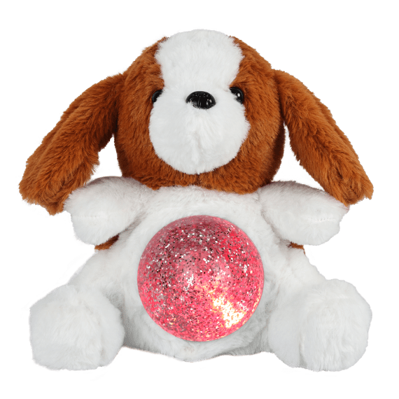 Charlie The Puppy - Magic Belly wt Glitter Ball