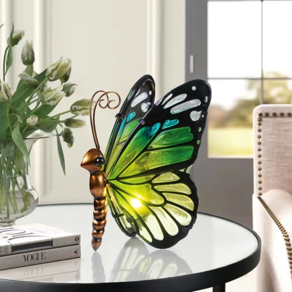 Green LED Butterfly