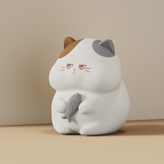 Basil The Cat - Lumi Buddy Nightlight RGB
