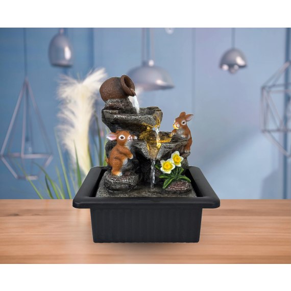 Bonny Bunnies Water Fountain