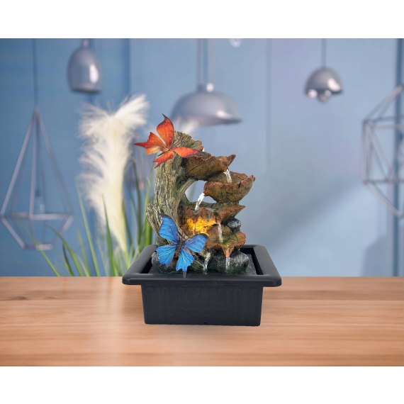 Autumn Flutters Water Fountain