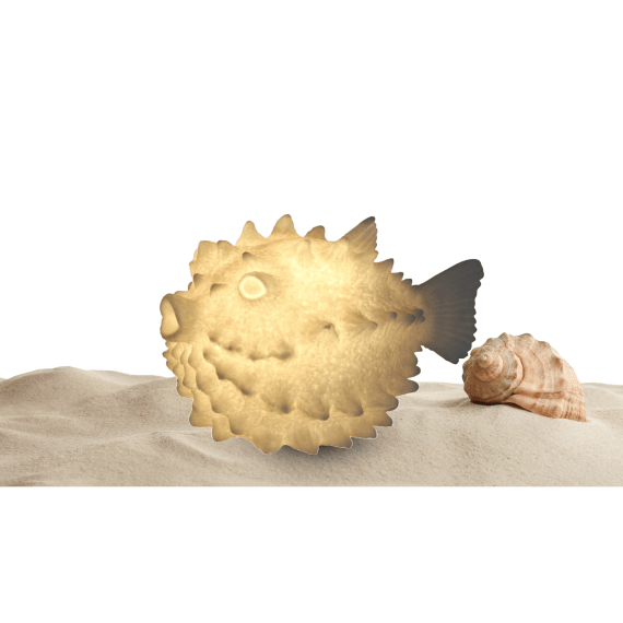 Spiky Pufferfish Lamp