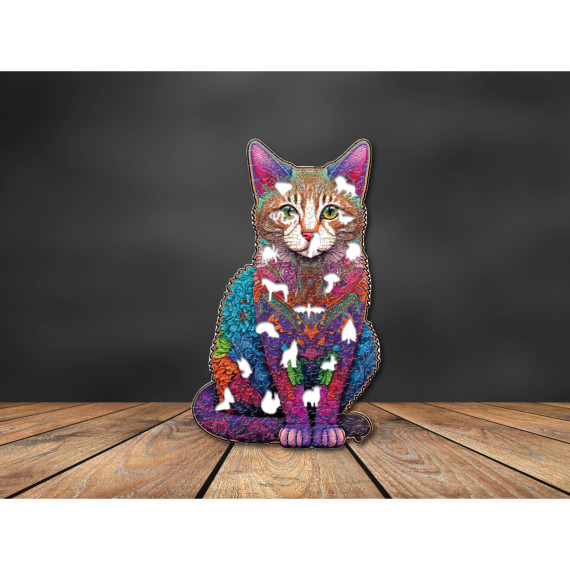 Cat Wooden Puzzle - 300pcs