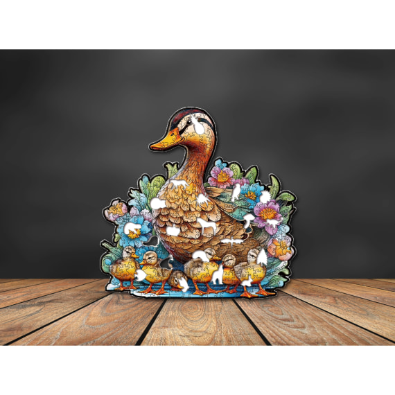 Duck Family Wooden Puzzle - 300pcs