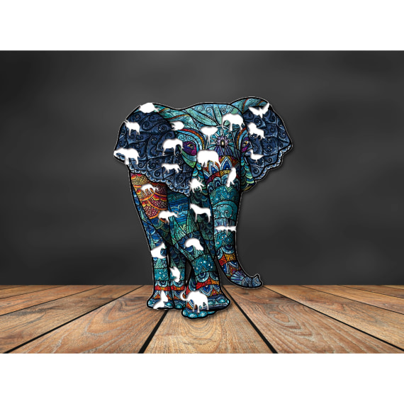 Elephant Wooden Puzzle - 300pcs