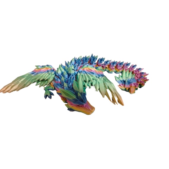 Bermuda 3D Printed Large Dragon with wings