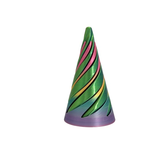 3D Printed Assorted 20pcs Fidget Cone