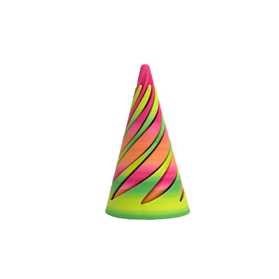 3D Printed Assorted 20pcs Fidget Cone