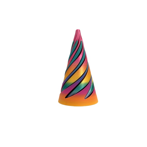 3D Printed Assorted 20pcs Fidget Cone