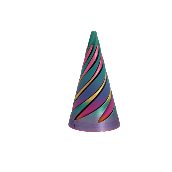 3D Printed Assorted 20pcs Fidget Cone