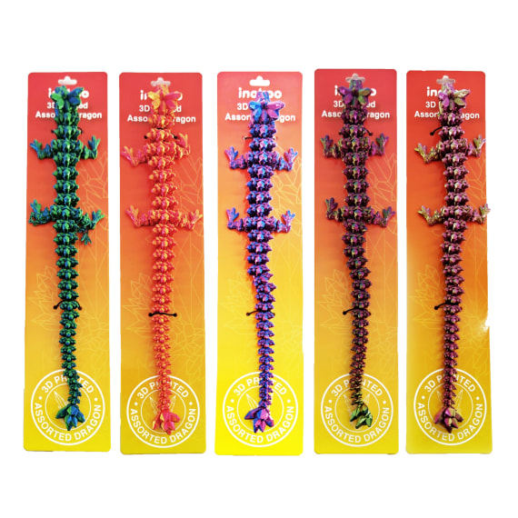 3D Printed Assorted 30pcs Dragon