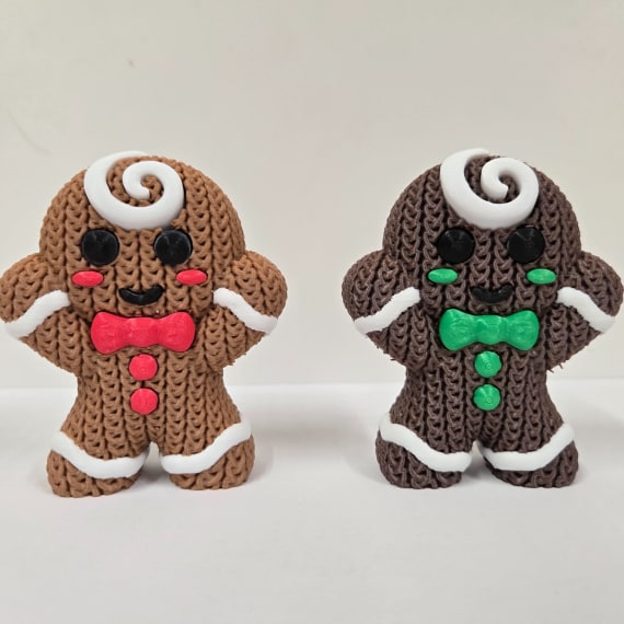 3D Printed Assorted 24pcs Christmas Ornaments