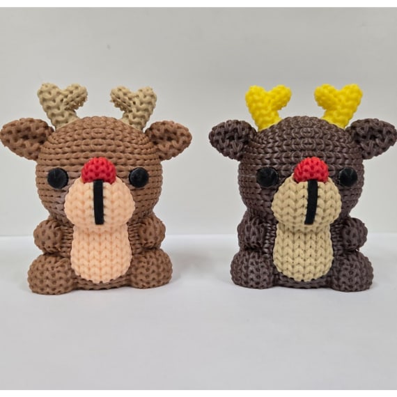 3D Printed Assorted 24pcs Christmas Ornaments