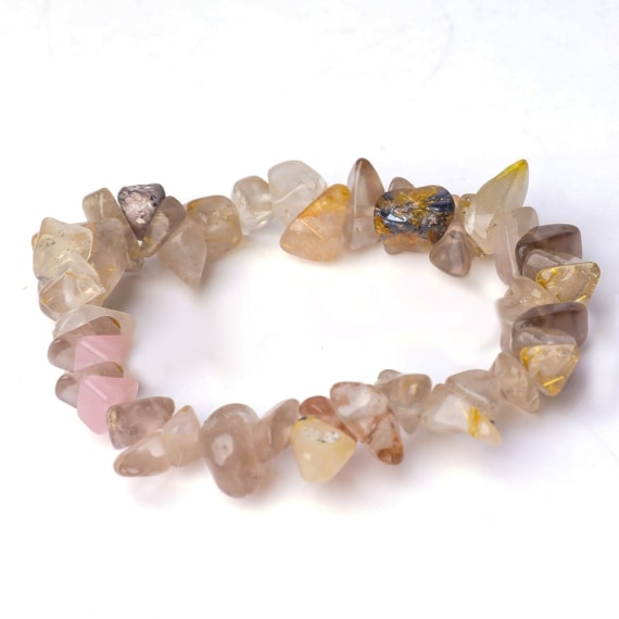 Bracelet Chunky - Rutilated Quartz