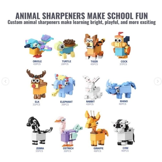 Puzzle Sharpener Assorted CDU - 12pcs