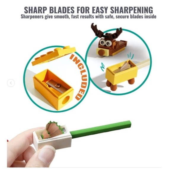 Puzzle Sharpener Assorted CDU - 12pcs