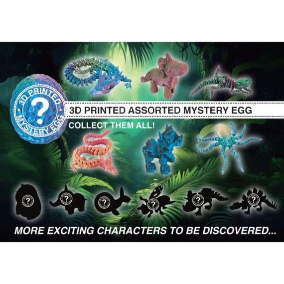 POS Card for 3D Mystery Egg 21*15cm