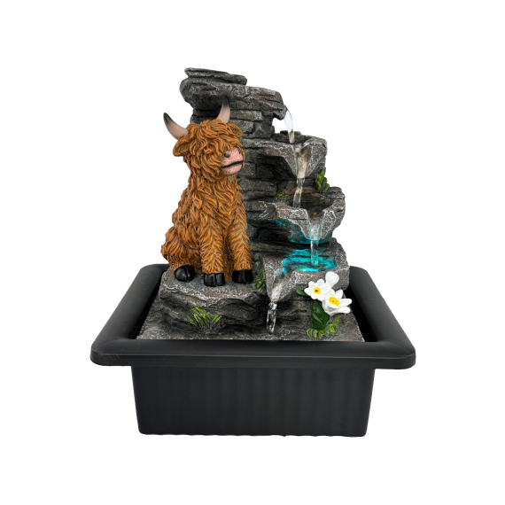 Highland Coo Water Fountain