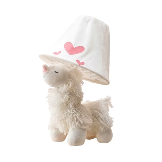 Blush the Lama Fabric LED Lamp 50cm