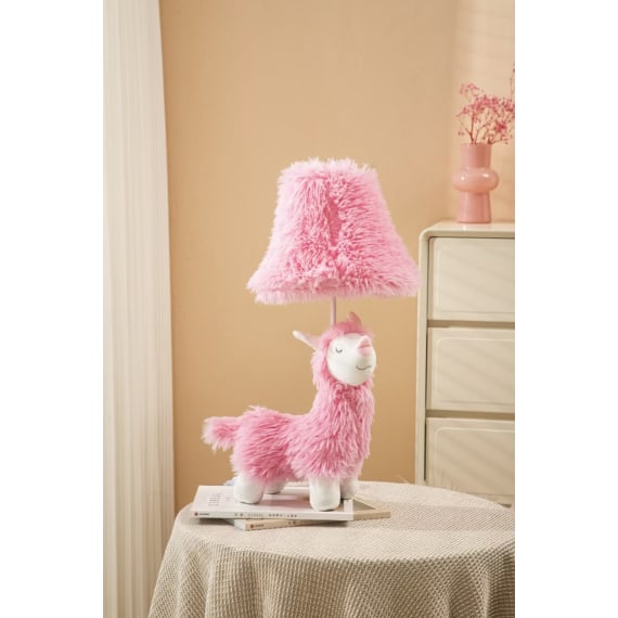 Candy the Lama Fabric LED Lamp 50cm