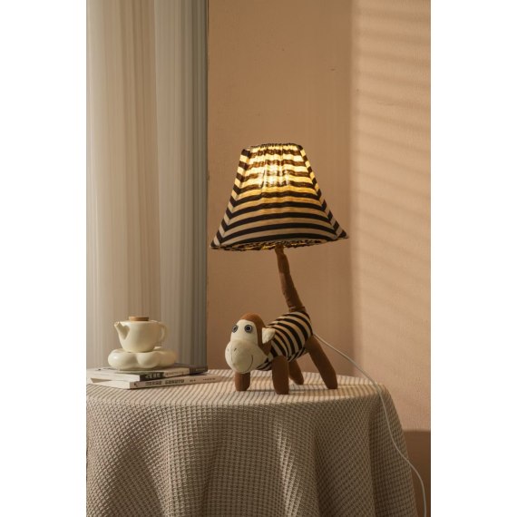 Coco the Monkey Fabric LED Lamp 50cm