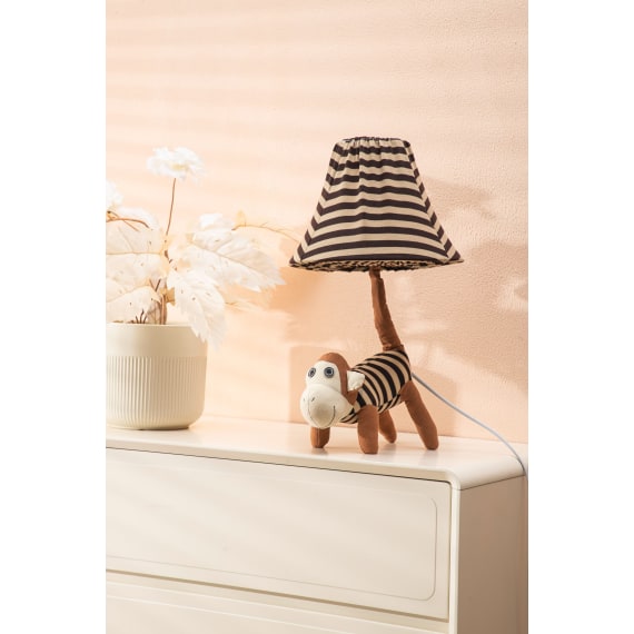Coco the Monkey Fabric LED Lamp 50cm