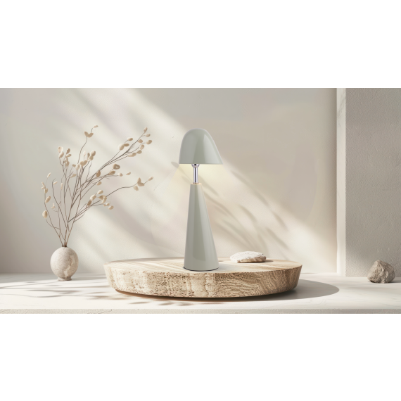 Hepburn Lamp 37cm - Light Green
