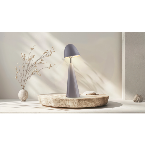 Hepburn Lamp 37cm - Light Grey